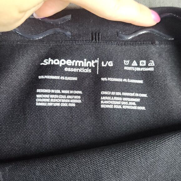Shapermint Leggings Womens Size Large Black High Waisted Active Control Pant - Picture 5 of 8